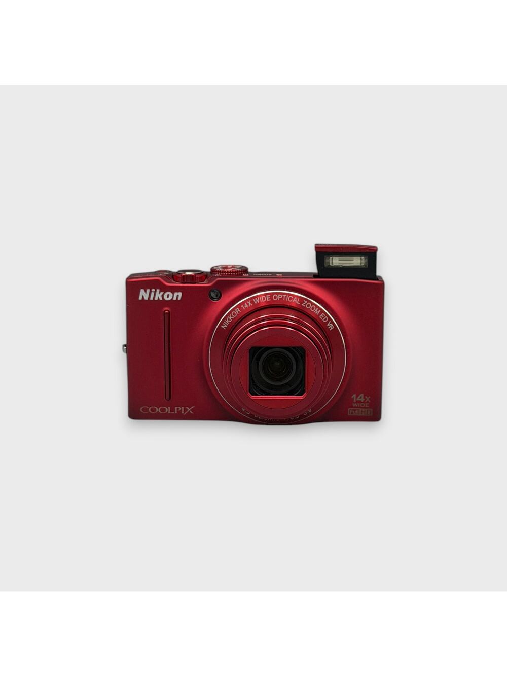 Nikon Coolpix S8200 Digital Camera | 16.1MP | Red